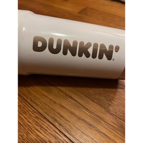 White Dunkin Donuts 24oz Travel Tumbler - Picture 5 of 5